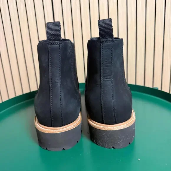 Nisolo Men’s Go-To Chelsea Boot 2.0 Leather Ankle Boot (Black, Size 10, NWT) - Picture 3 of 8